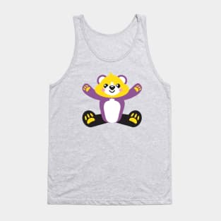 NonBinary Pride Teddy Bear Tank Top